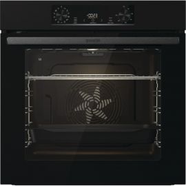 Gorenje Духова шафа електрична, 77л, A+, пара, дисплей, IconLed, піроліз, чорний