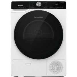 Gorenje Сушильна машина тепловий насос, 9кг, A++, 60см, дисплей, 15 програм, підсвітка барабану, білий
