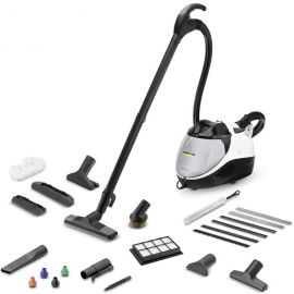 Karcher Паропилосос SV 7, 2200Вт, вологе прибирання, вода -0.45л, HEPA, обробка парою, біло-чорний