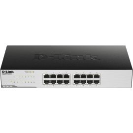 D-Link Комутатор GO-SW-16G 16xGE, Desktop, Некерований