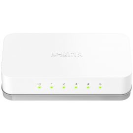 D-Link Комутатор GO-SW-5E 5xFE, Некерований