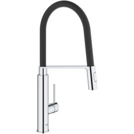 Grohe Змішувач для кухні Viamo, довж.виливу - 235мм, поворотний/гнучкий, 1важіль, хром