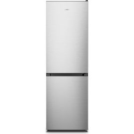 Gorenje Холодильник з нижн. мороз. камерою, 185х60х60см, 2 дв., Х- 207л, М- 97л, A+, NoFrost Plus, Fresh zone, Диспл, сірий
