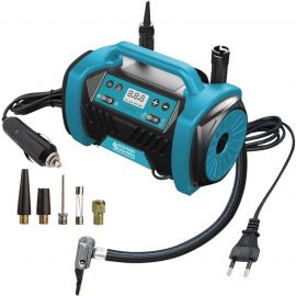 Könner & Söhnen Компресор повітряний KS P30, 12В, 120Вт, 150psi, 35л/хв, 1.8кг