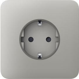 Ajax Передня панель для вбудованої розеткиSoloCover for Outlet Basic, oyster
