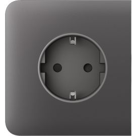 Ajax Бічна панель для вбудованої розетки SideCover for Outlet Basic, grey