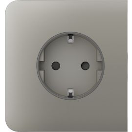 Ajax Бічна панель для вбудованої розетки SideCover for Outlet Basic, olive