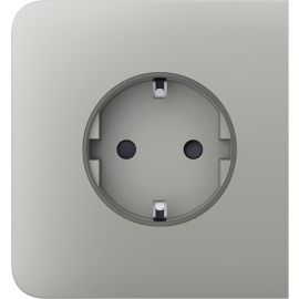 Ajax Бічна панель для вбудованої розетки SideCover for Outlet Basic, oyster