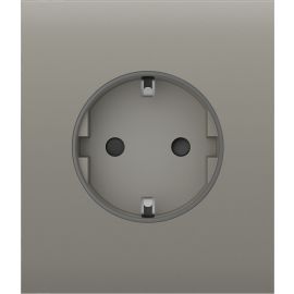 Ajax Центральна панель для вбудованої розетки CenterCover for Outlet Basic, olive