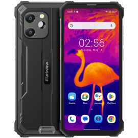 Blackview Смартфон BV8900 6.5" 8/256ГБ, 2SIM, 10000мА•год, чорний UA (з тепловізором)