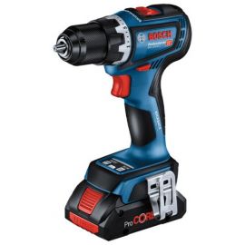 Bosch Шурупокрут-дриль ударний акумуляторний GSR 18V-90 C 18В 2х5А·год 36-64Нм 0-2100об·хв кейс 1.1кг