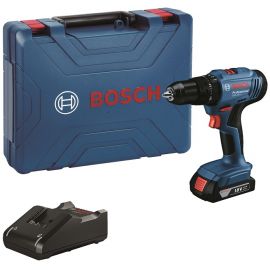 Bosch Шурупокрут-дриль ударний акумуляторний GSB 183-LI 18В 1х2А·год 21-56Нм 374-1815об·хв кейс 1.2кг