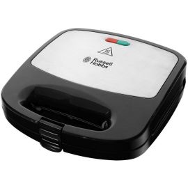 Russell Hobbs Мультимейкер Fiesta 750Вт, алюміній, 3 пластини, корпус-нержав.сталь/пластик, чорний