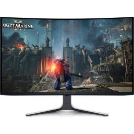 Dell Монітор 31.6" AW3225QF 2xHDMI, DP, USB, QD-OLED, 3840x2160, 240Hz, 0.03ms, DCI-P3 99%, CURVED, G-SYNC, FreeSync, Pivot, HDR TrueBlack 400