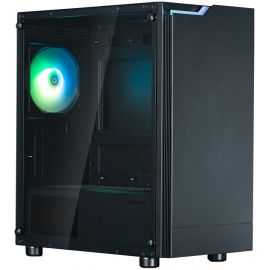 Zalman Корпус T4 Plus без БЖ, 2xUSB3.0, 1xUSB2.0, 1x120мм ARGB, VGA 3200мм, mATX, чорний