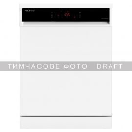 ARDESTO Посудомийна машина, 15компл., А+++, 60см, дисплей, 3й кошик, гігієн.обробка, білий