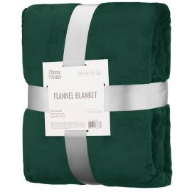ARDESTO Плед Flannel 160х200см, 100% поліестер, смарагдовий