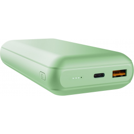 Trust Акумулятор портативний літій-іонний power bank Redoh, 20000мА·год, USB-A/2хUSB-C, 18W, QC 3.0, PD, зелений