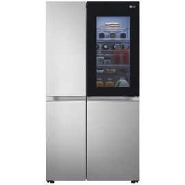 LG Холодильник SBS, 179x91х74, холод.відд.-414л, мороз.відд.-233л, 2дв., А+, NF, інв., диспл внутр., зона св-ті, Door in door, нерж