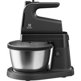 Electrolux Міксер стаціонарний 500Вт, насадки-4, чаша-метал, 3.5л, сірий темний