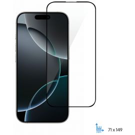 2E Захисне скло для Apple iPhone 16 Pro(6.3), 2.5D FCFG, (1 Pack), чорна рамка