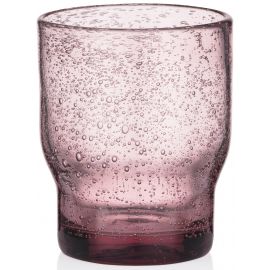 ARDESTO Набір склянок низьких Bubble 300мл, 2шт, скло, рожевий