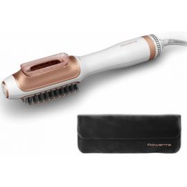 Rowenta Фен-щітка Reverso Dry&Brush 2в1, 1200Вт, 3 режими, іоніз-я, хол. обдув, насадок-2, кераміка, біло-золотистий