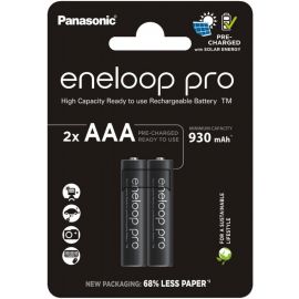 Panasonic Акумулятор Eneloop NI-MH Pro AAA 930 мАг, 2 шт.