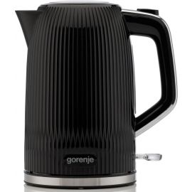 Gorenje Електрочайник 1.7л, Strix-контроль, чорний матовий