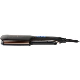 Remington Випрямляч PROluxe Midnight Wide Plate Straightener, темп.режимов-9, 150-230С, чохол, дісплей, кераміка, чорний