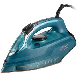 Russell Hobbs Праска Powersteam Ultra Coconut Smooth, 3100Вт, 350мл, паровий удар -230гр, самоочищення, керам. підошва, блакитний