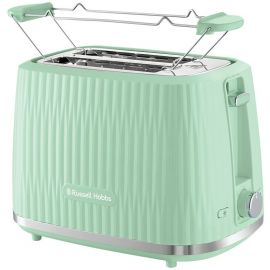 Russell Hobbs Тостер Eden 800Вт, пластик, підігрів, розморожування, фісташковий