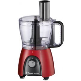 Russell Hobbs Кухонна машина Desire Red, 600Вт, чаша-пластик, корпус-пластик, насадок-4, червоний