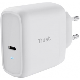Trust Зарядний пристрій мережевий Maxo 65Вт, USB-C PD, білий