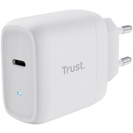 Trust Зарядний пристрій мережевий Maxo 45Вт, USB-C PD, білий