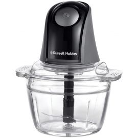 Russell Hobbs Подрібнювач Desire Matte Charcoal, 200Вт, чаша-500мл, скло, корпус-пластик, чорний
