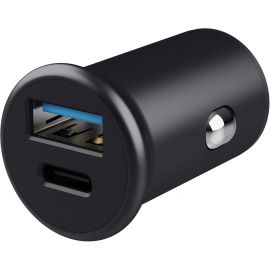 Trust Зарядний пристрій автомобільний 38Вт USB-A/USB-C PD, QC, чорний