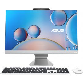 ASUS Комп'ютер персональний моноблок A3402WVAK-WPC0950 23.8" FHD AG, Intel 5-120U, 16GB, F512GB, UMA, WiFi, кл+м, без ОС, білий