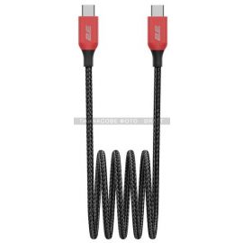 2E Кабель USB-C > USB-C заряджання/синхронізації 1м, 100Вт Type-C, чорний