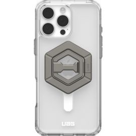UAG Чохол+магнітне кільце-тримач для Apple iPhone 16 Pro Max, Plyo MagSafe, Ice White/Titanium Stand