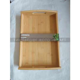 ARDESTO Таця Midori, 38х26х7см, бамбук, прямокутна