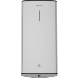 Ariston Водонагрівач електр. плаский слім VELIS TECH 80 EU, 80л, 2*1,5кВт, ун. монтаж, електр. кер-ння, B, Італія, Сірий