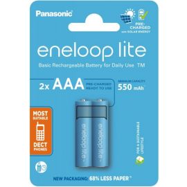 Panasonic Акумулятор Eneloop NI-MH Lite AAA 550 мАг, 2 шт.