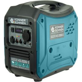Könner & Söhnen Генератор бензиновий інверторний KS 2000i S, 230В, 2.0кВт, ручний запуск, 19кг