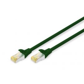 Digitus Патч-корд CAT 6а SF-UTP, 20м, AWG 26/7, Cu, LSZH, зелений