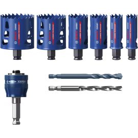 Bosch Коронки для роботи з міцними матеріалами Tough Material, 22-68мм, 9 шт
