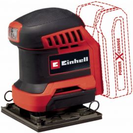 Einhell Шліфмашина вібраційна акумуляторна TE-OS 18/113 Li - Solo 18, 113х101мм 1.04кг без АКБ і ЗП