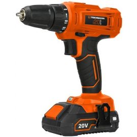 TEKHMANN Шурупокрут-дриль акумуляторний TCD-30/i20 KIT 20В 30 Нм 1x2.0А·год 0-400·1500об·хв 1.7кг