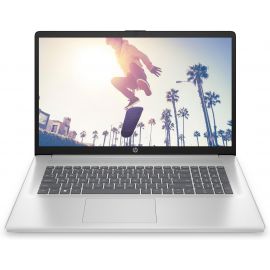 HP Ноутбук 17-cn4006ua 17.3" FHD IPS AG, Intel 5-120U, 16GB, F512GB, UMA, DOS, сріблястий