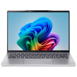 Acer Ноутбук Swift 14 AI SF14-61T 14" WUXGA IPS, AMD R9-365, 32GB, F1TB, UMA, Win11, сріблястий